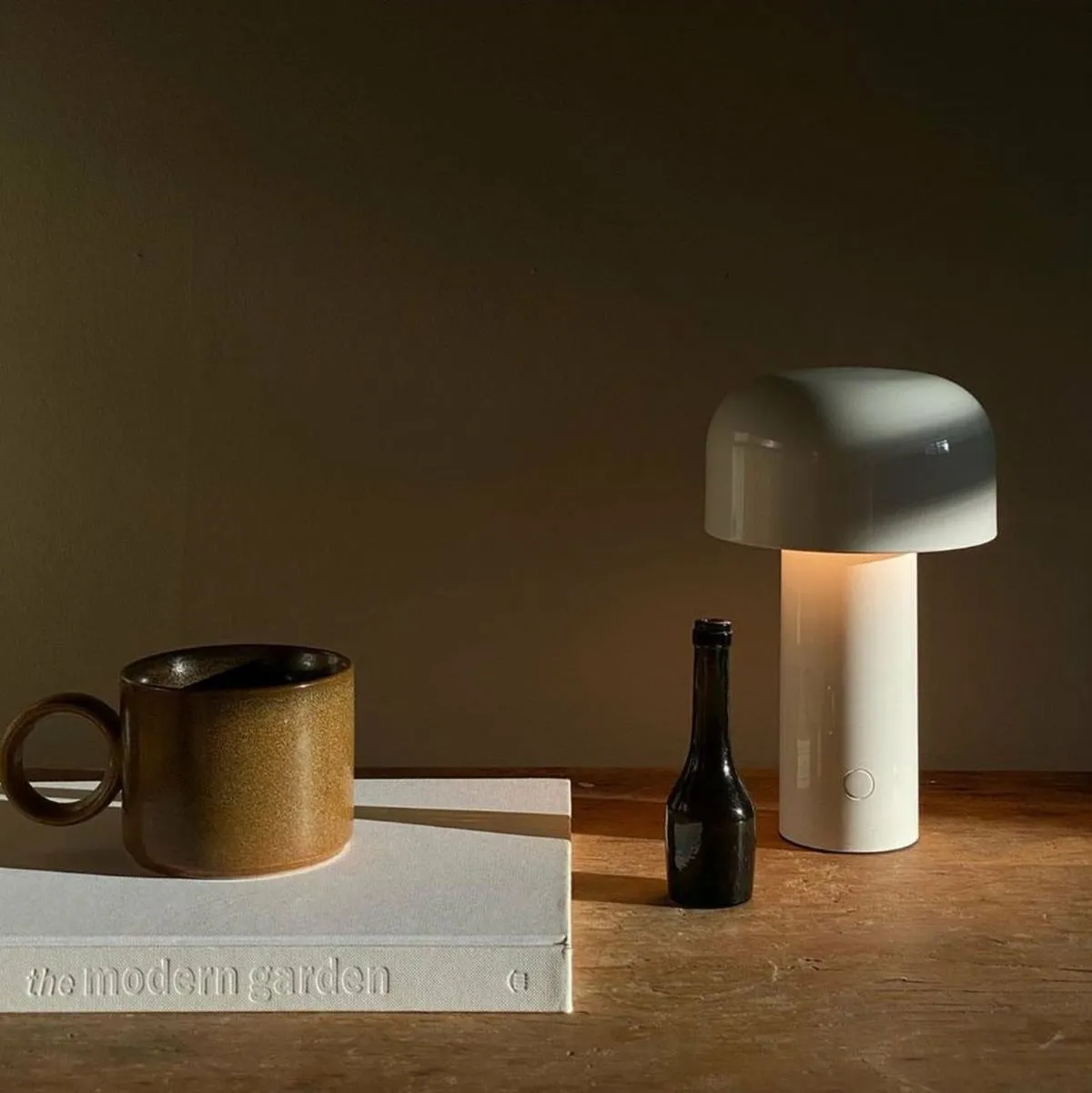 Mushroom Bellhop Portable LED Table Lamp