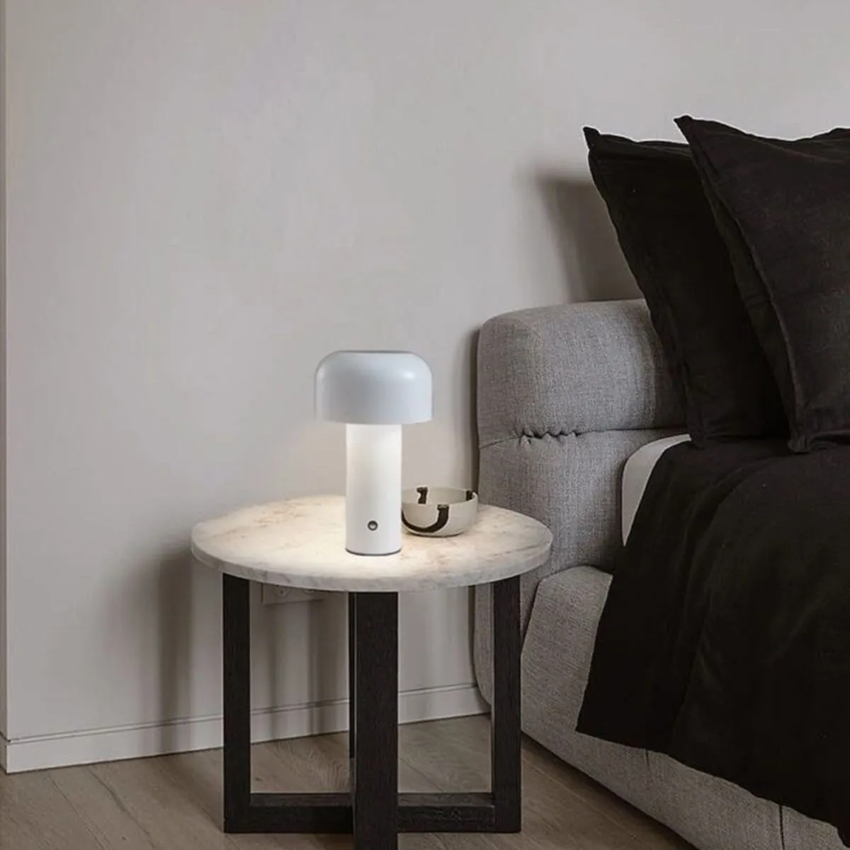 Mushroom Bellhop Portable LED Table Lamp