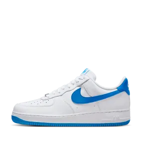 Nike Air Force 1 '07 'White and Photo Blue'