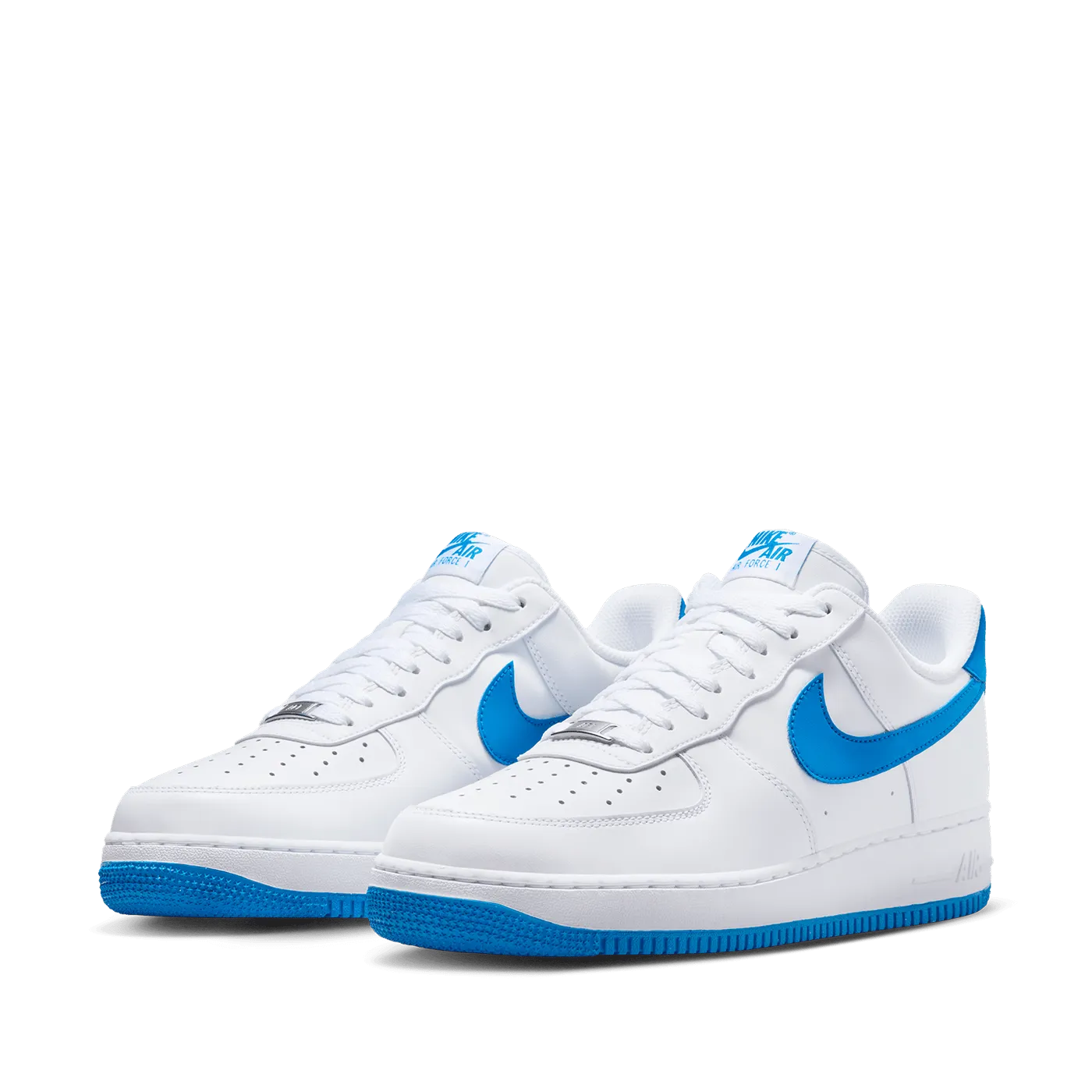 Nike Air Force 1 '07 'White and Photo Blue'