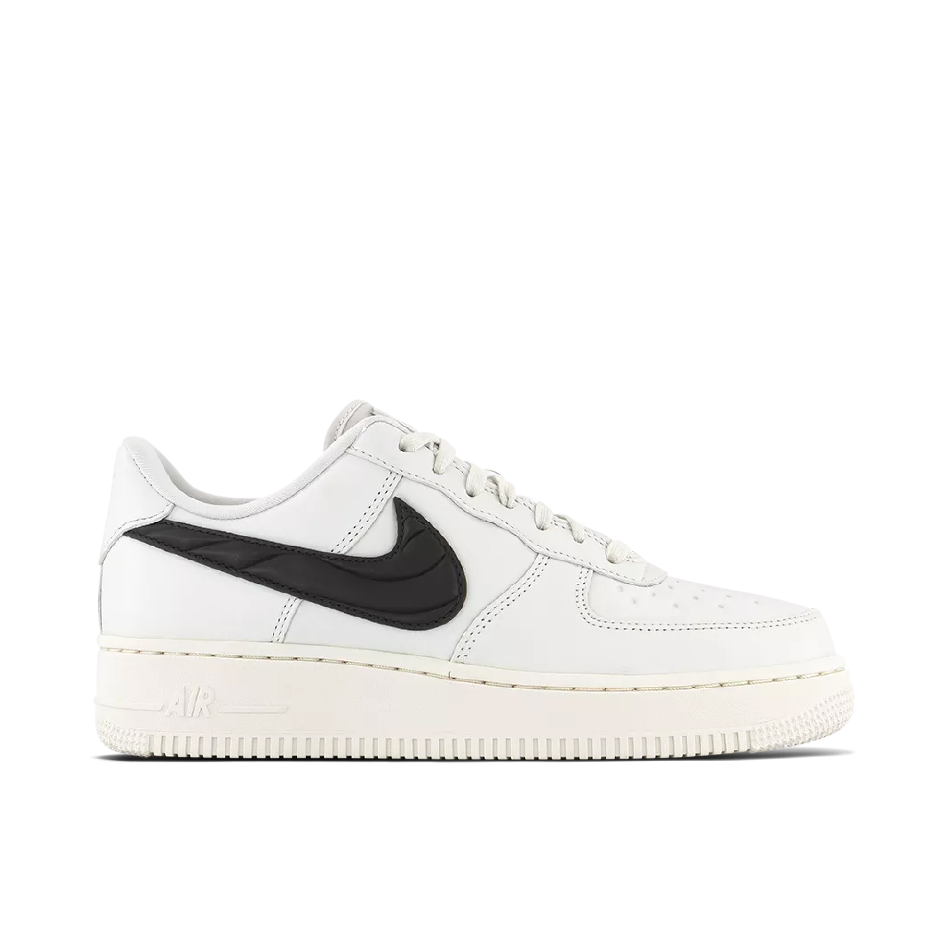 Nike Air Force 1 Low Quilted Swoosh Sail Womens | FV1182-001 | Laced