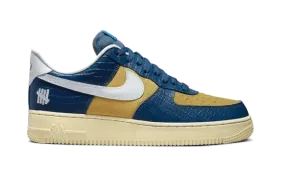 Nike Air Force 1 Low SP Undefeated 5 On It Blue Yellow Croc