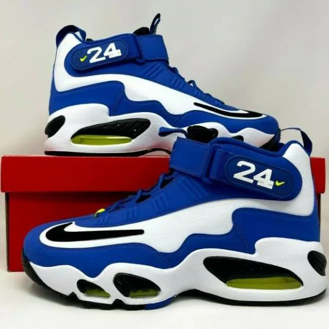 Nike air griffey max 1 varsity royal 2021 blue volt men's size 10 dj5161-400