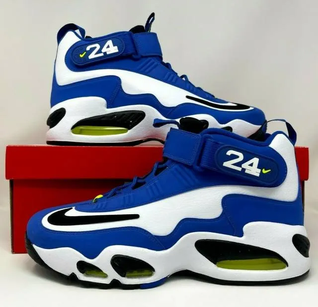 Nike air griffey max 1 varsity royal 2021 blue volt men's size 10 dj5161-400