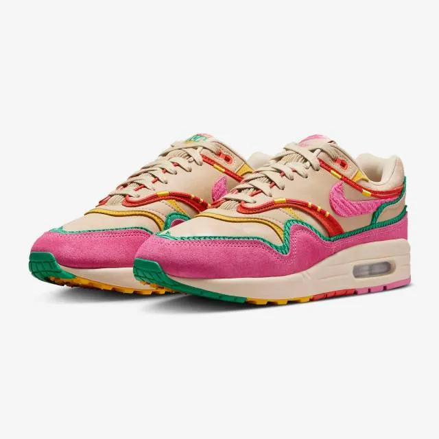 Nike air max 1 (familia/ pink/ hemp/ pinksicle/ sanddrift) men us 8-13 fn0598-200