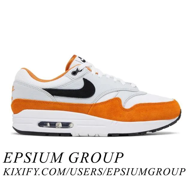 Nike air max 1 (monarch/ orange/ white/ black/ monarch/ pure platinum) men us 8-13 fn6952-101