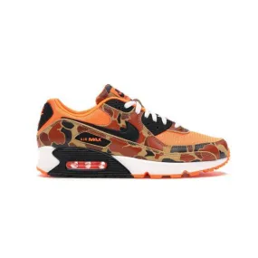 Nike air max 90 (duck camo orange/ total orange/ black/ white) men 8-13 cw4039-800