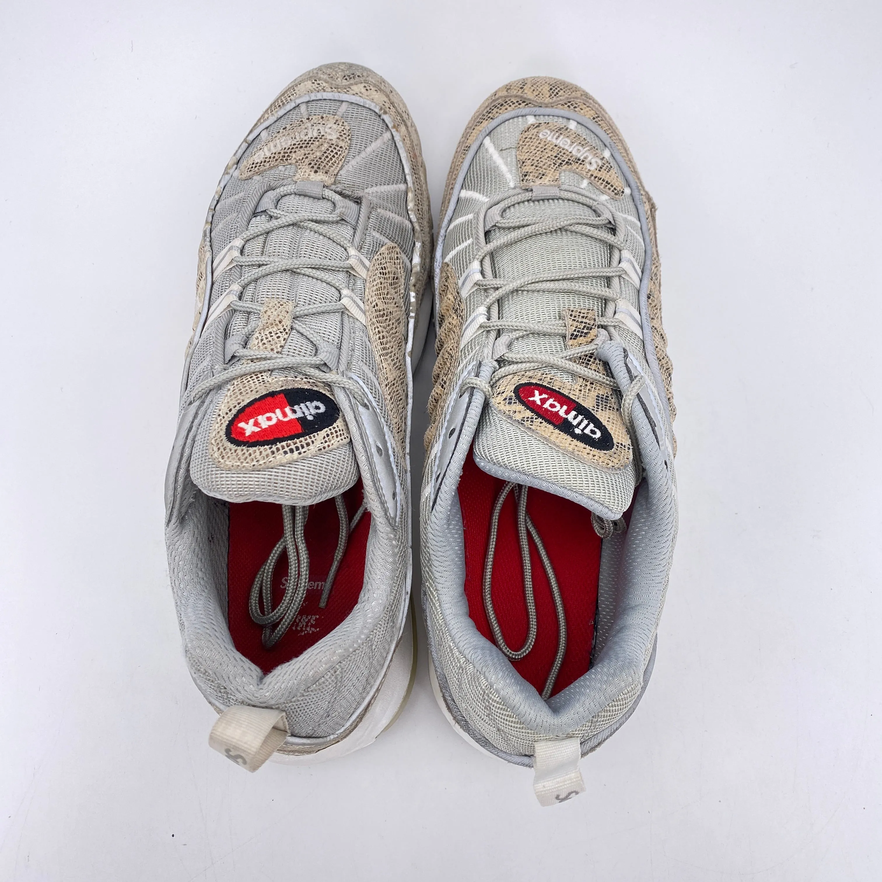 Nike Air Max 98 Supreme Snakeskin 2016 Used Size 10.5