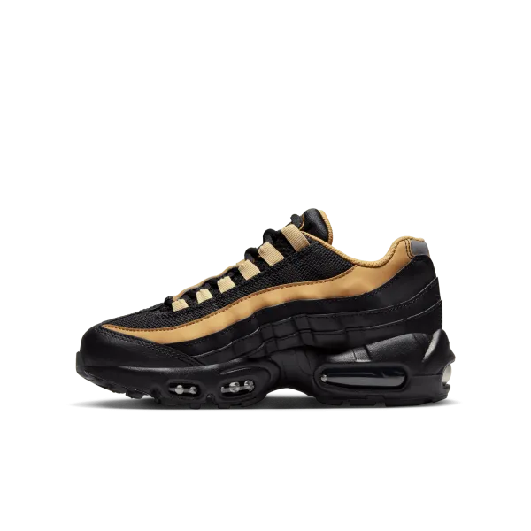 Nike - Boy - GS Air Max 95 Recraft - Black/Summit White/Elemental Gold