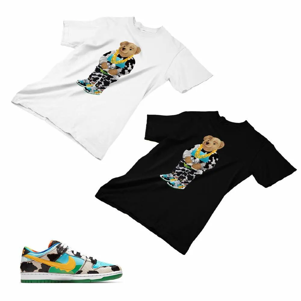 Nike Dunk Ben Jerry’s Matching Custom Designed T shirt ND 1-2-19