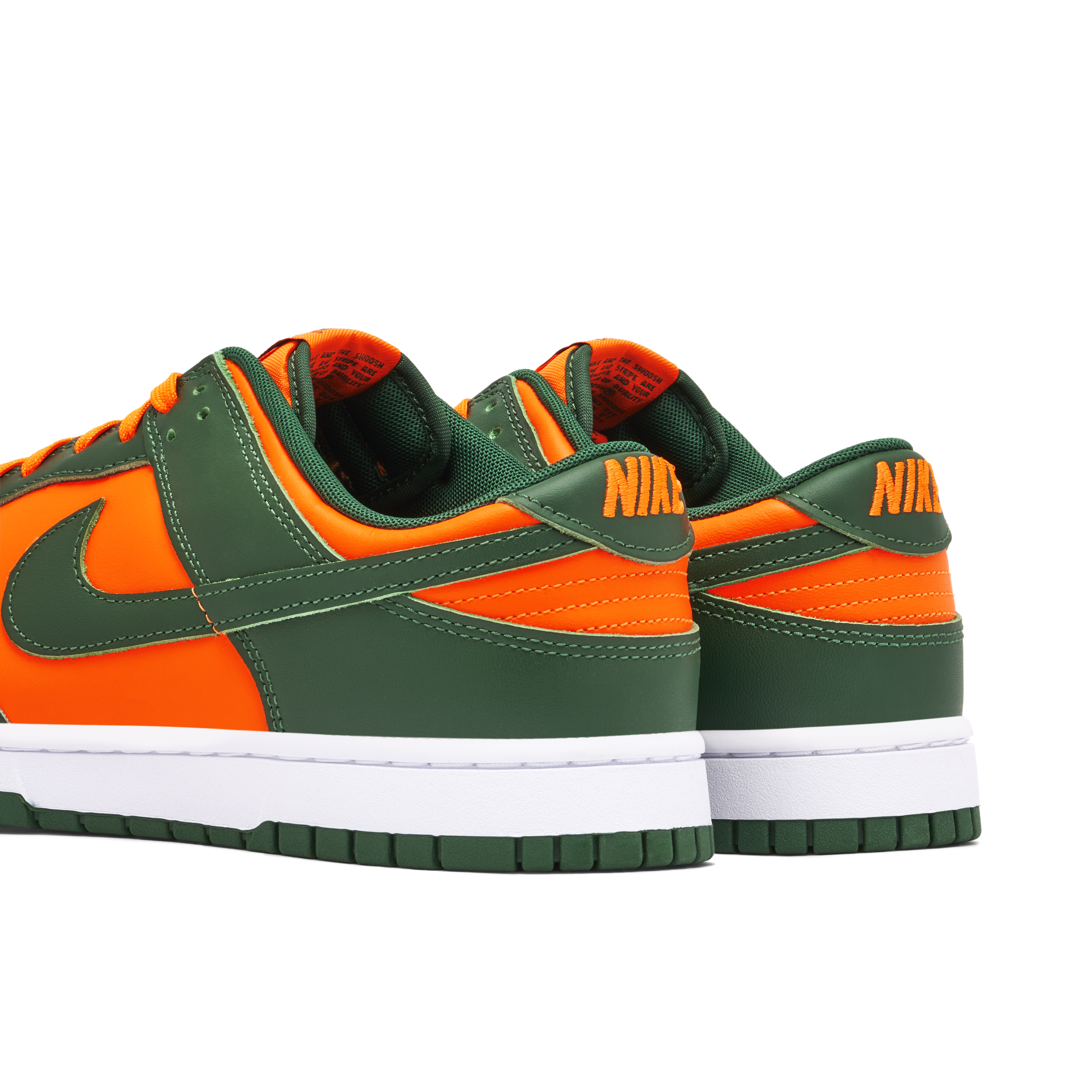 Nike Dunk Low Miami Hurricanes | DD1391-300 | Laced