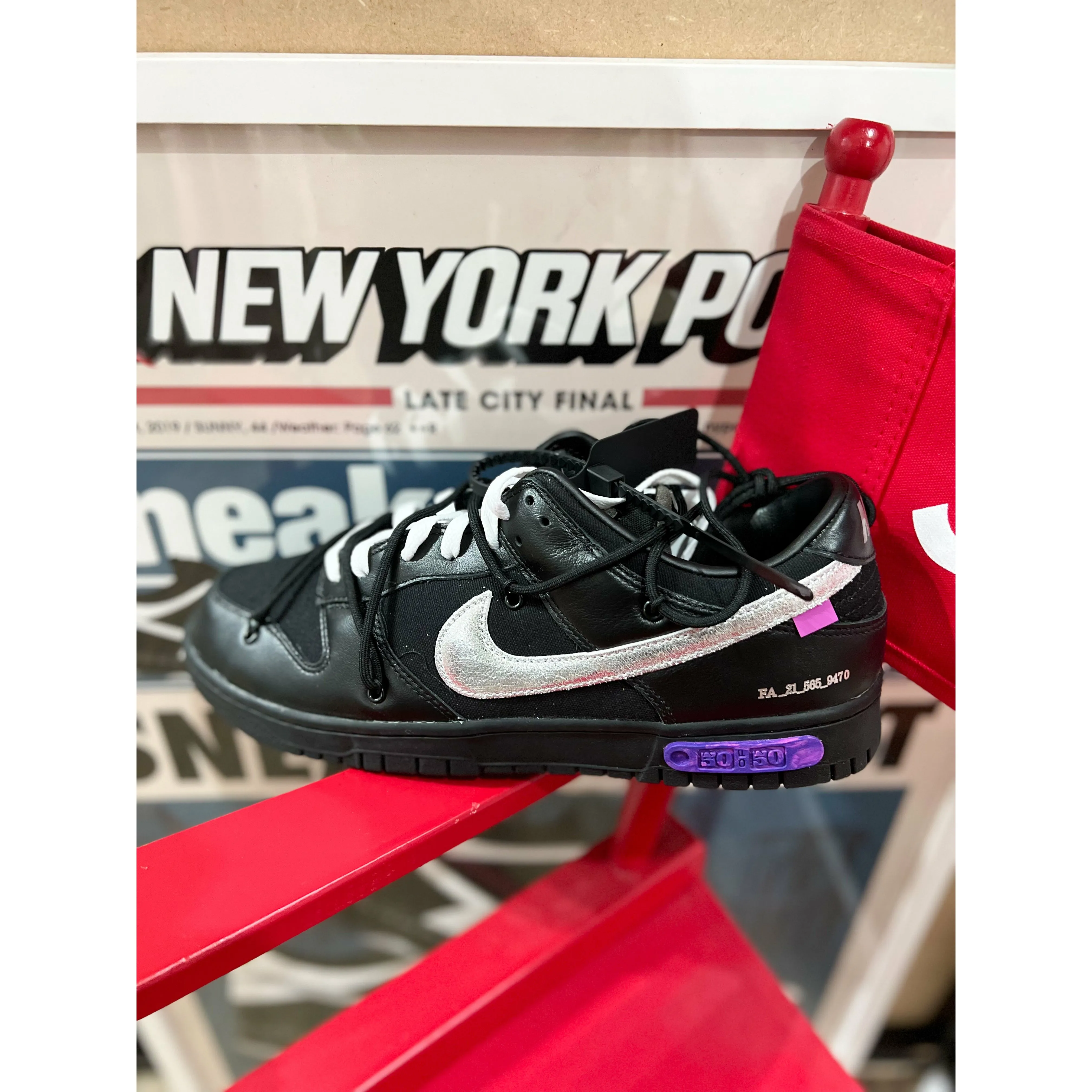 Nike Dunk Low Off-White Lot 50