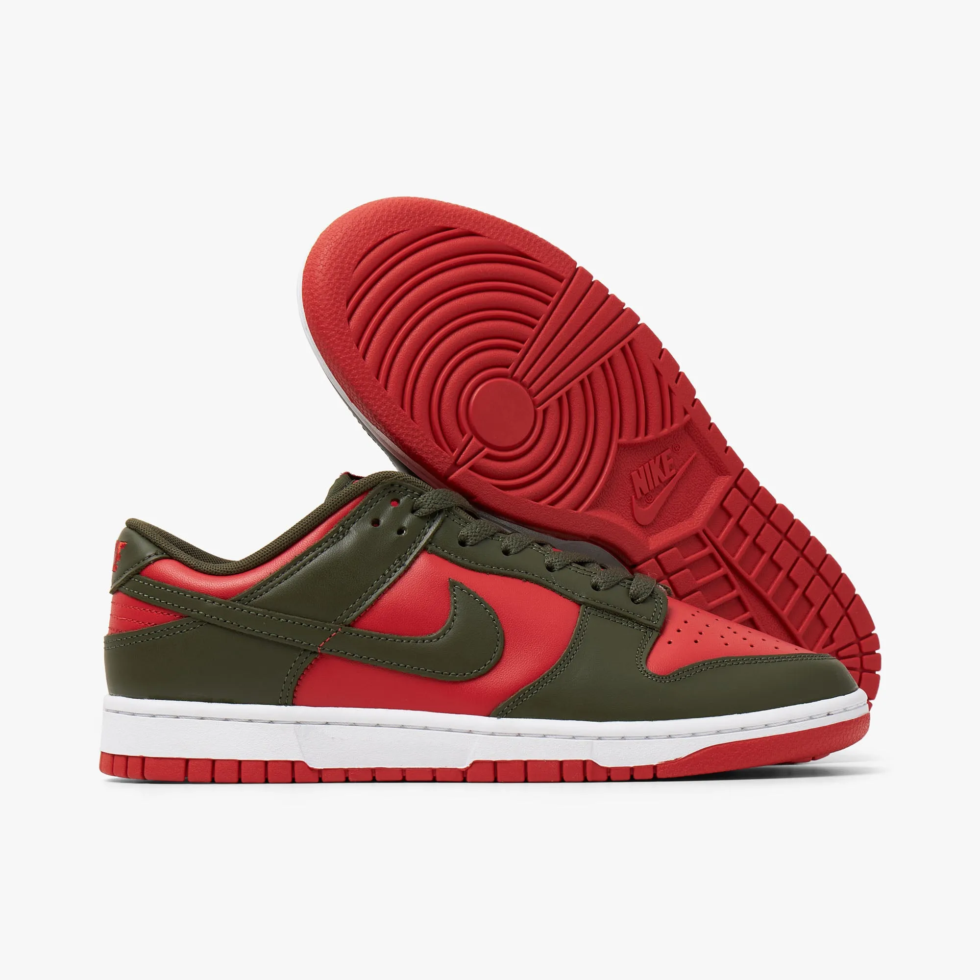 Nike Dunk Low Retro Mystic Red / Cargo Khaki - Mystic Red