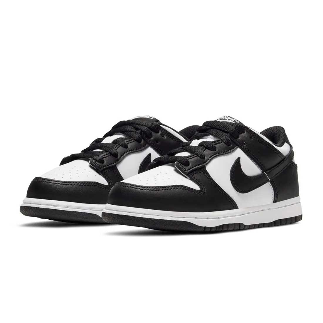 Nike Little Kids Dunk Low (white / black-white)