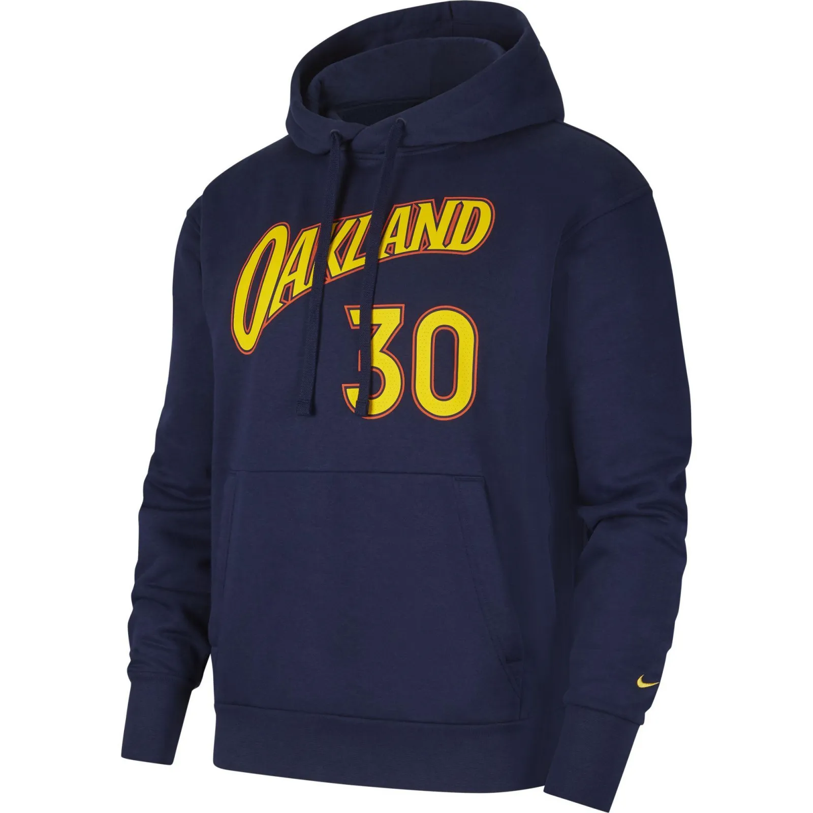 Nike NBA City Edition Logo Golden State Warriors Stephen Curry Hoodie ''College Navy''