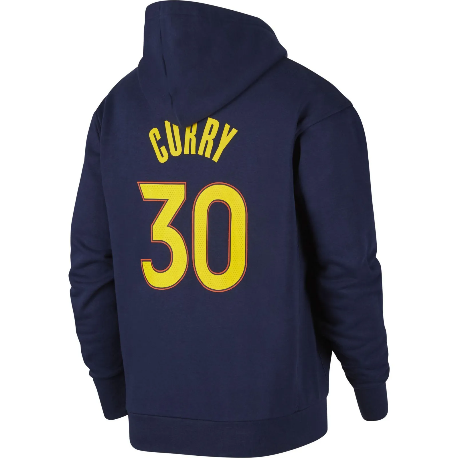 Nike NBA City Edition Logo Golden State Warriors Stephen Curry Hoodie ''College Navy''