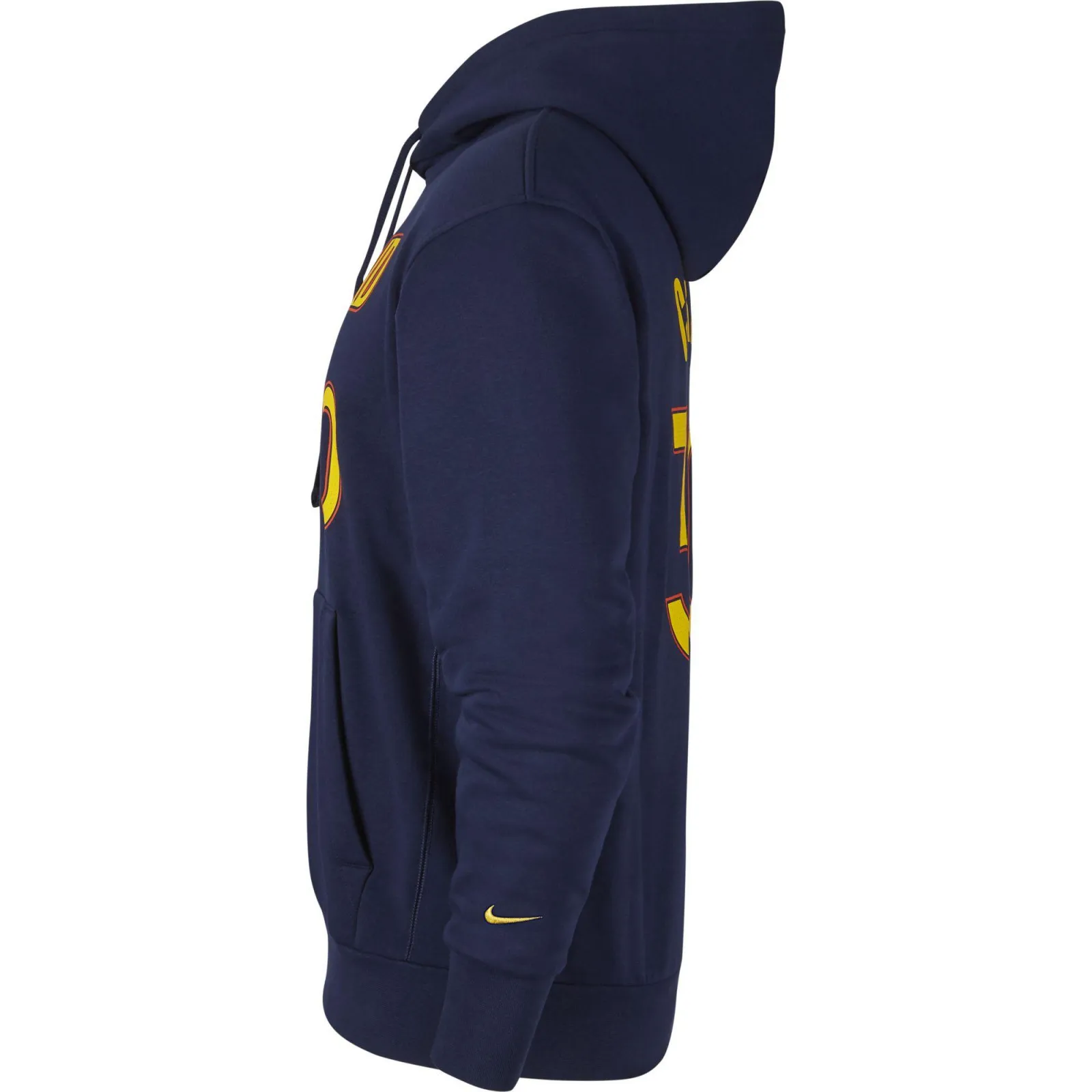 Nike NBA City Edition Logo Golden State Warriors Stephen Curry Hoodie ''College Navy''