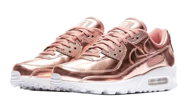 Nike wmns air max 90 metallic rose gold