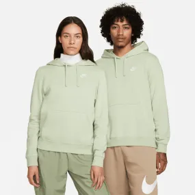 Nike - Women - Club Pullover Hoodie - Honeydew/White