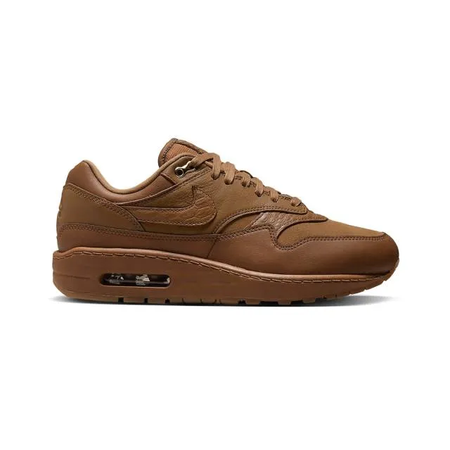 Nike Women's Air Max 1 (87 Luxe Ale Brown/ Gum Medium Br...