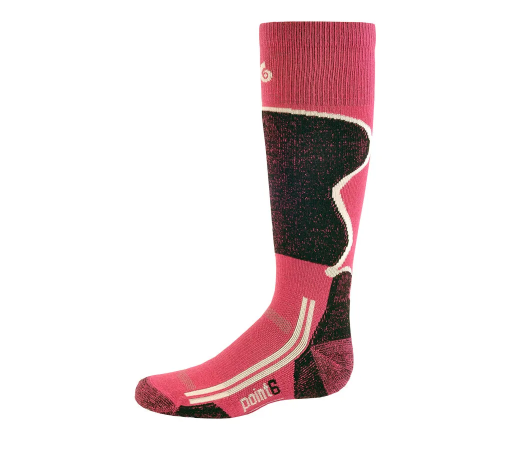 Point6 Ski Light OTC Kids Sock