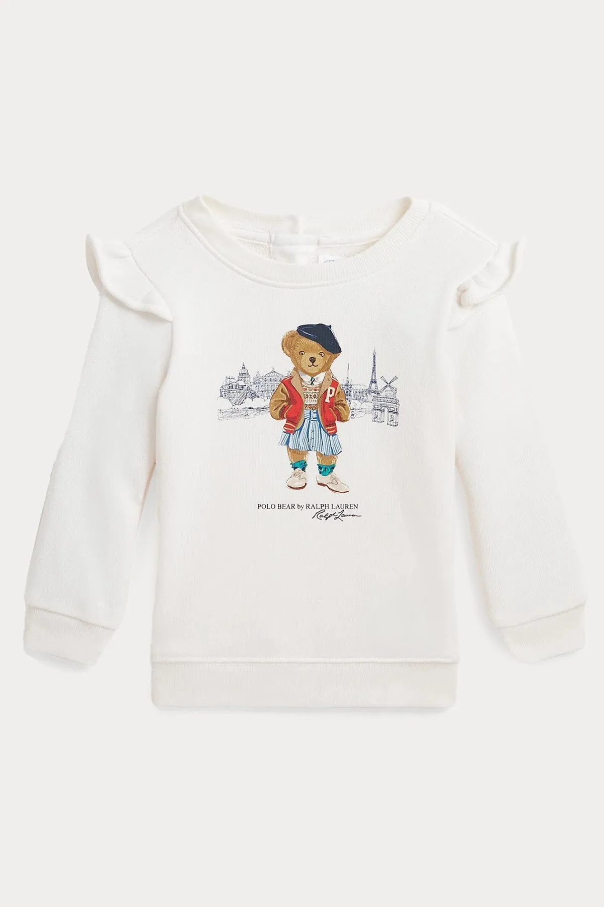 Polo Ralph Lauren Kids 18-24 Aylk Kz Bebek Polo Bear Sweatshirt