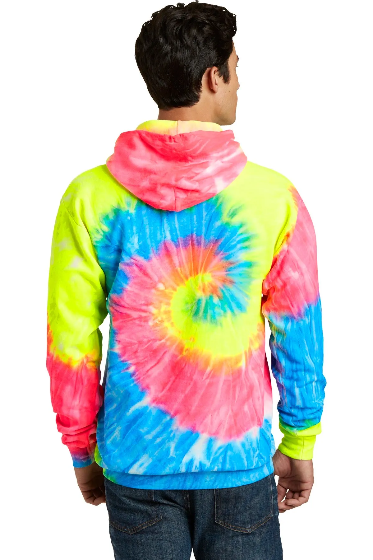 Port & Company - Men's Tie-Dye Pullover Hooded Sweatshirt