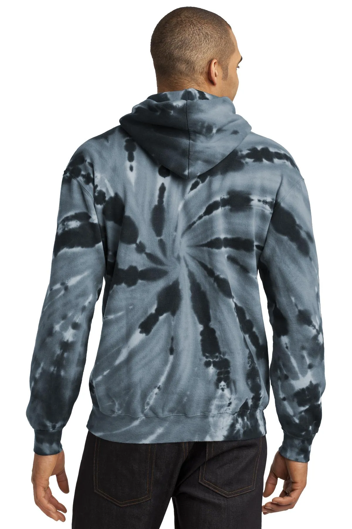 Port & Company - Men's Tie-Dye Pullover Hooded Sweatshirt