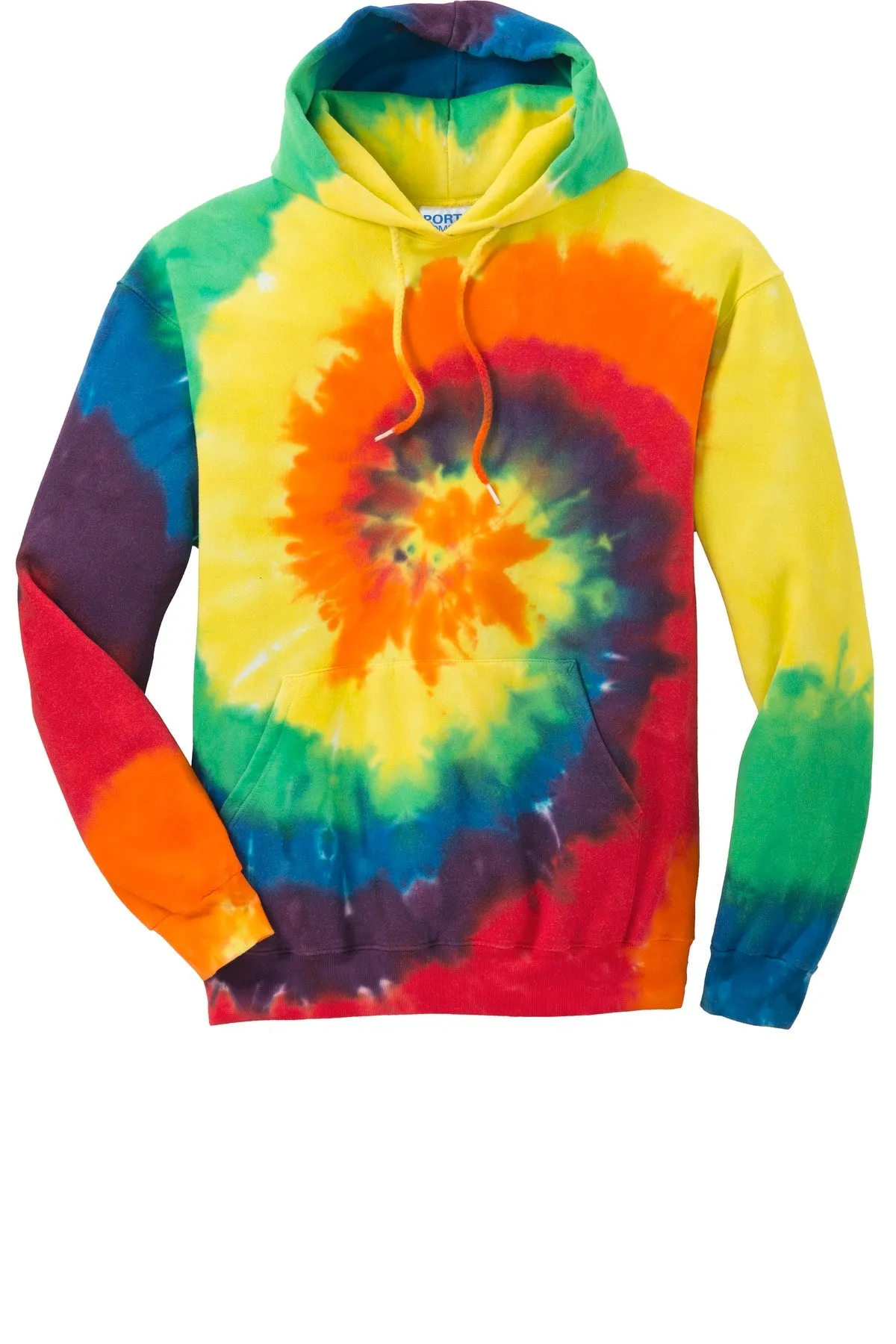 Port & Company - Men's Tie-Dye Pullover Hooded Sweatshirt