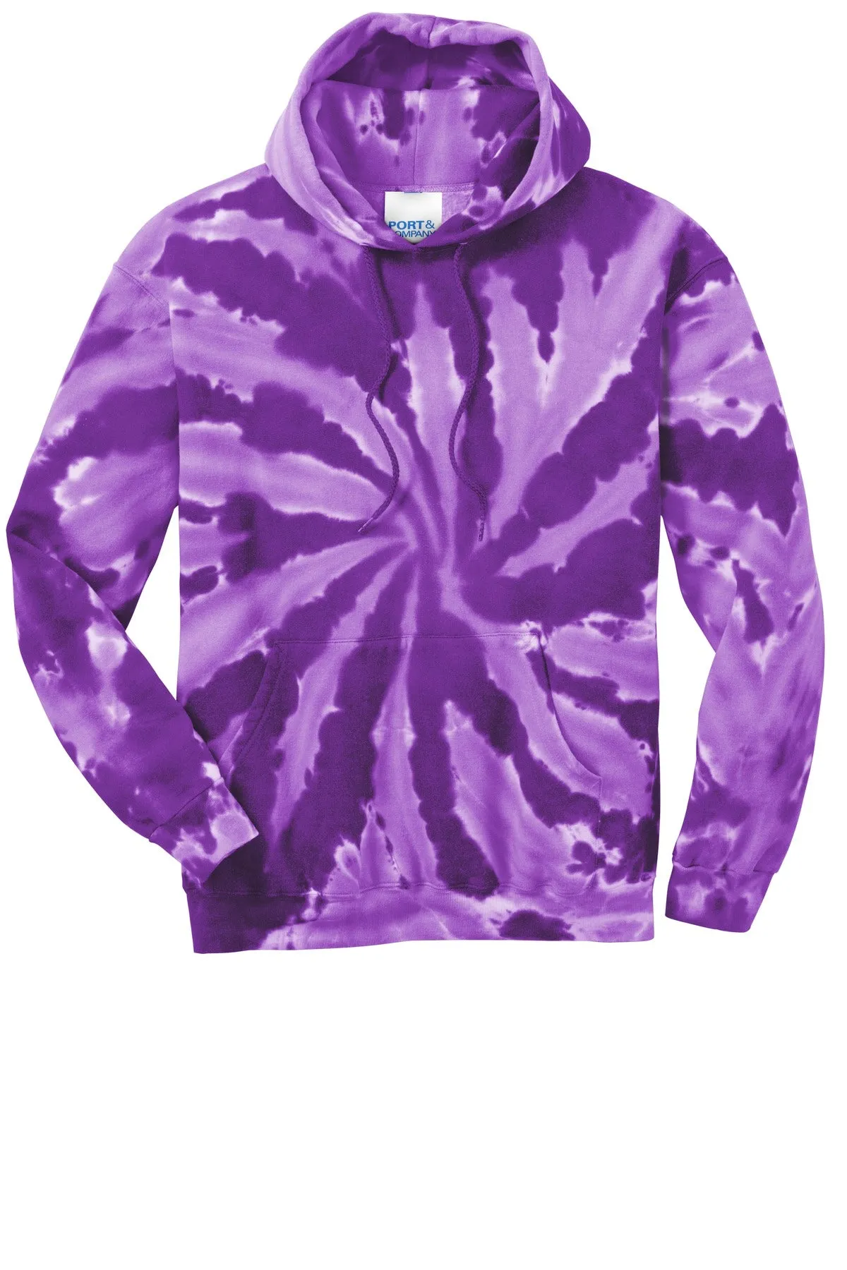 Port & Company - Men's Tie-Dye Pullover Hooded Sweatshirt