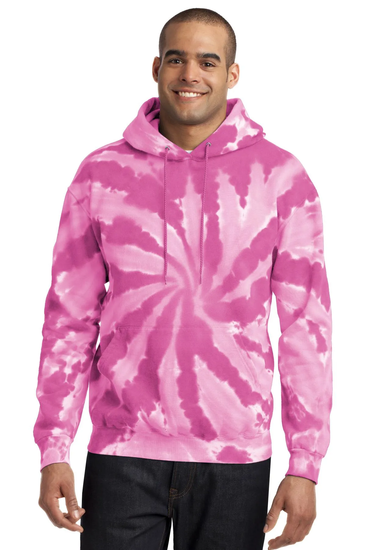 Port & Company - Men's Tie-Dye Pullover Hooded Sweatshirt