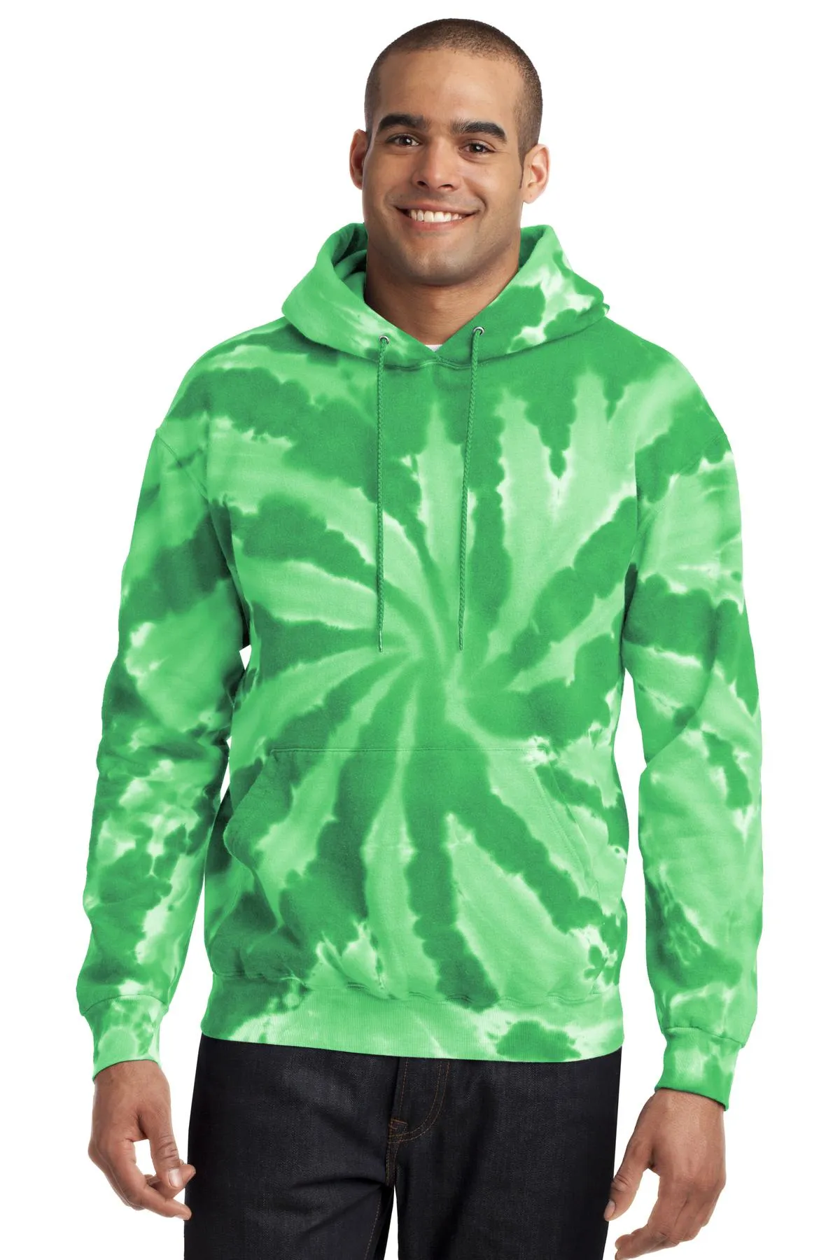 Port & Company - Men's Tie-Dye Pullover Hooded Sweatshirt