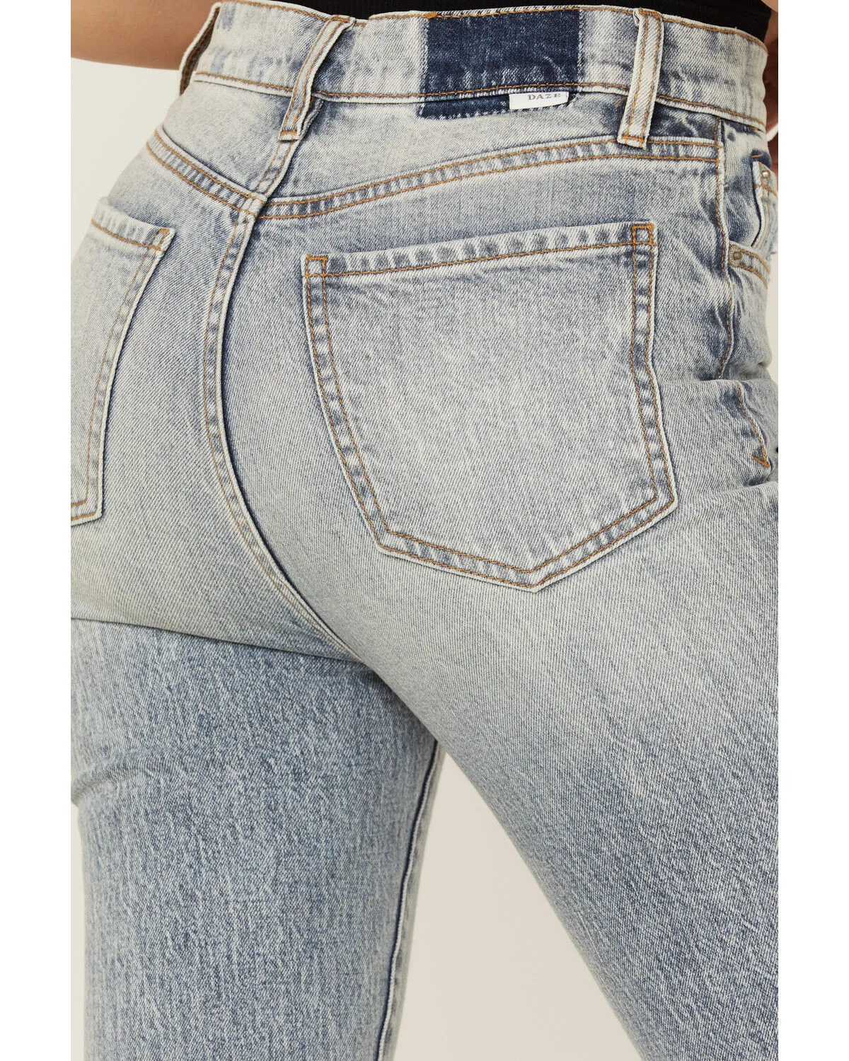 Product Name:  Daze Women's Acid Wash Go-Getter Flare Jeans