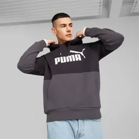 PUMA POWER Men's Colourblock Hoodie | PUMA Black | PUMA Sustainable Fashion | PUMA 