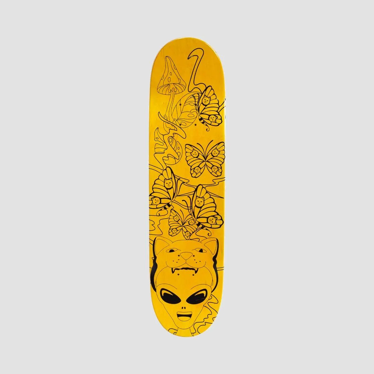 Ripndip Think Factory Skateboard Deck Green - 8.5