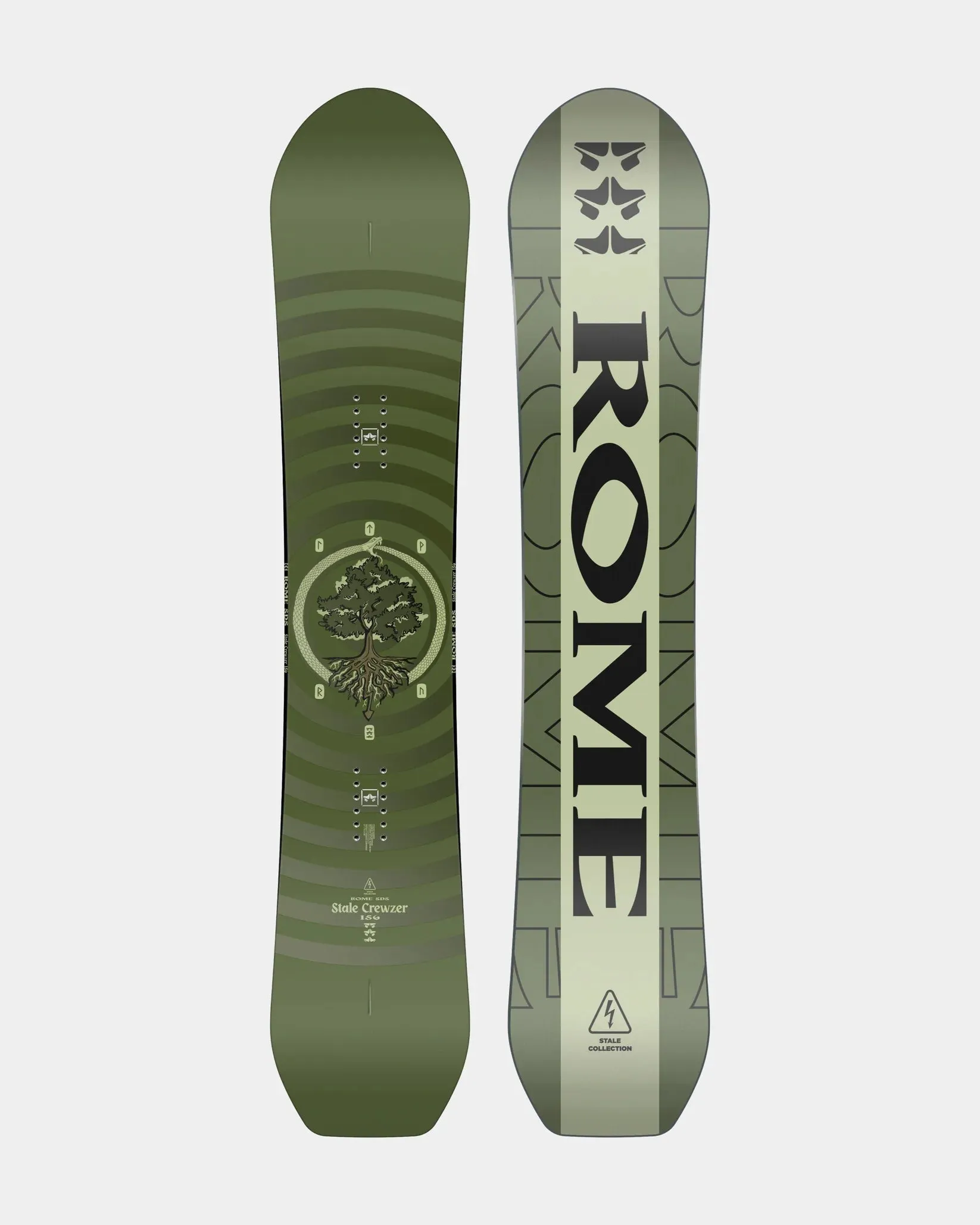 Rome Stale Crewzer Directional Snowboard - 2024