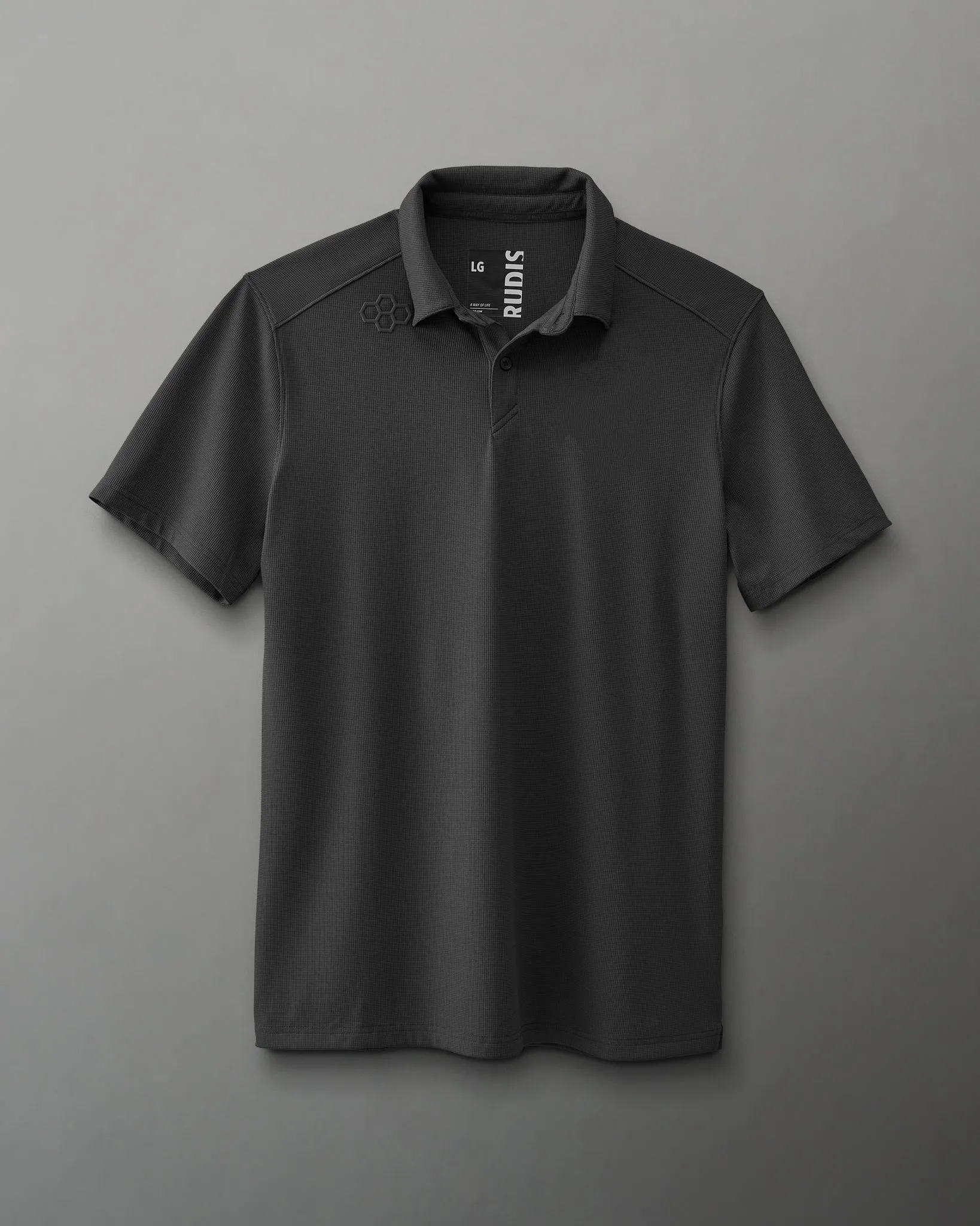 RUDIS Go-To Polo - Black-