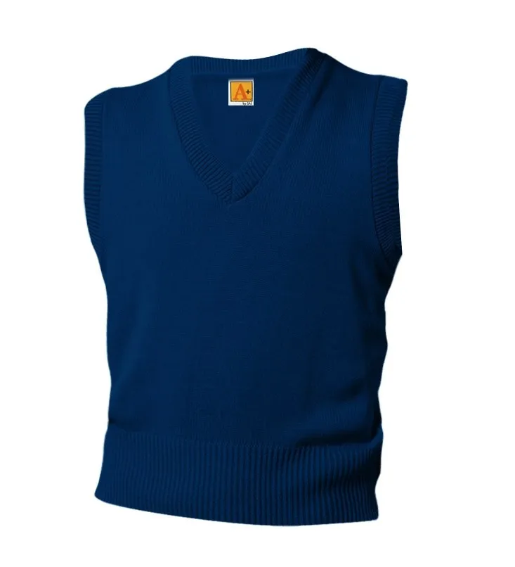 Saint Bernadette Boys V-Neck Pullover Vest #6600 Grades K-8