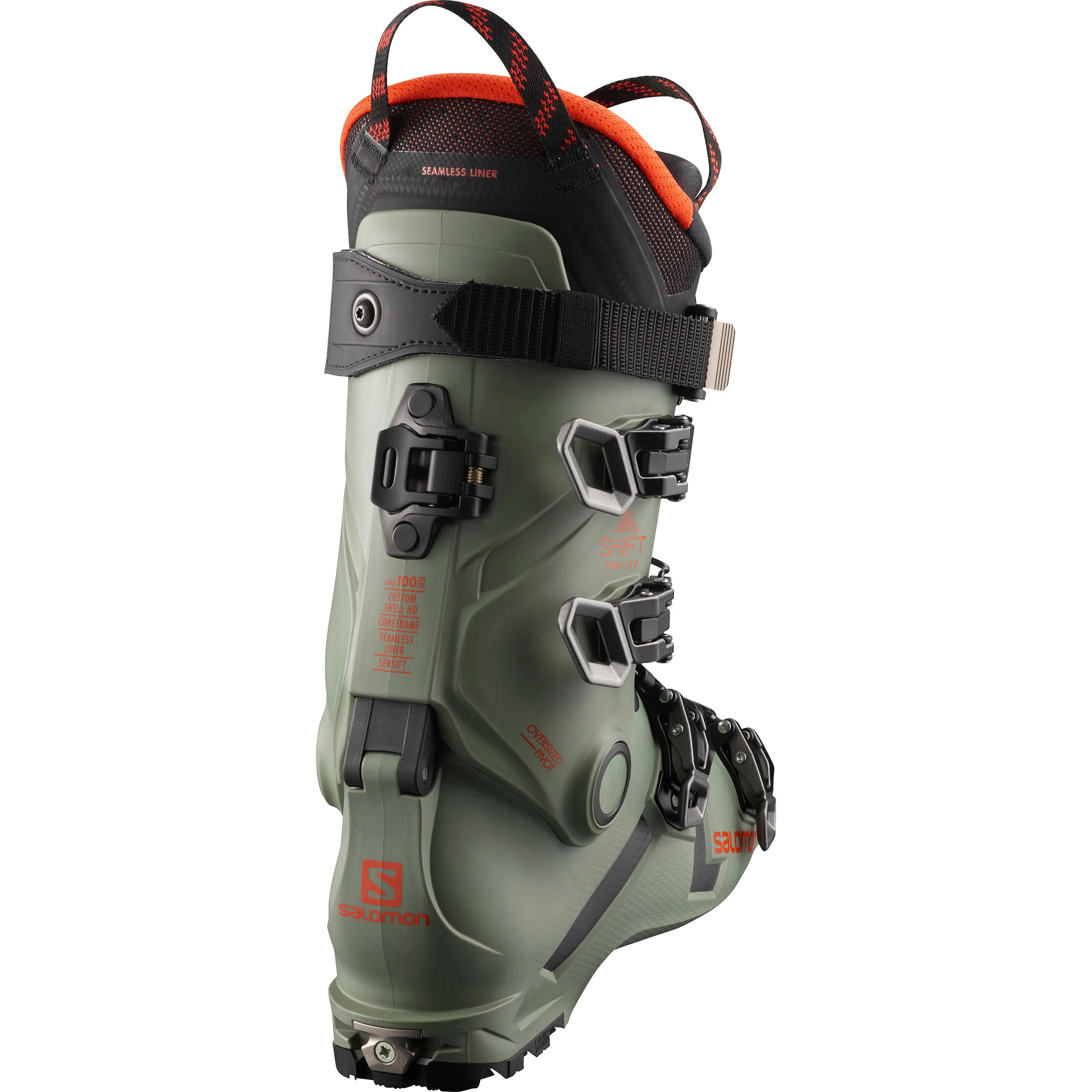 Salomon Men's Shift Pro 130 AT Oil Green/Black/Orange | Buy Salomon Men's Shift Pro 130 AT Oil Green/Black/Orange here