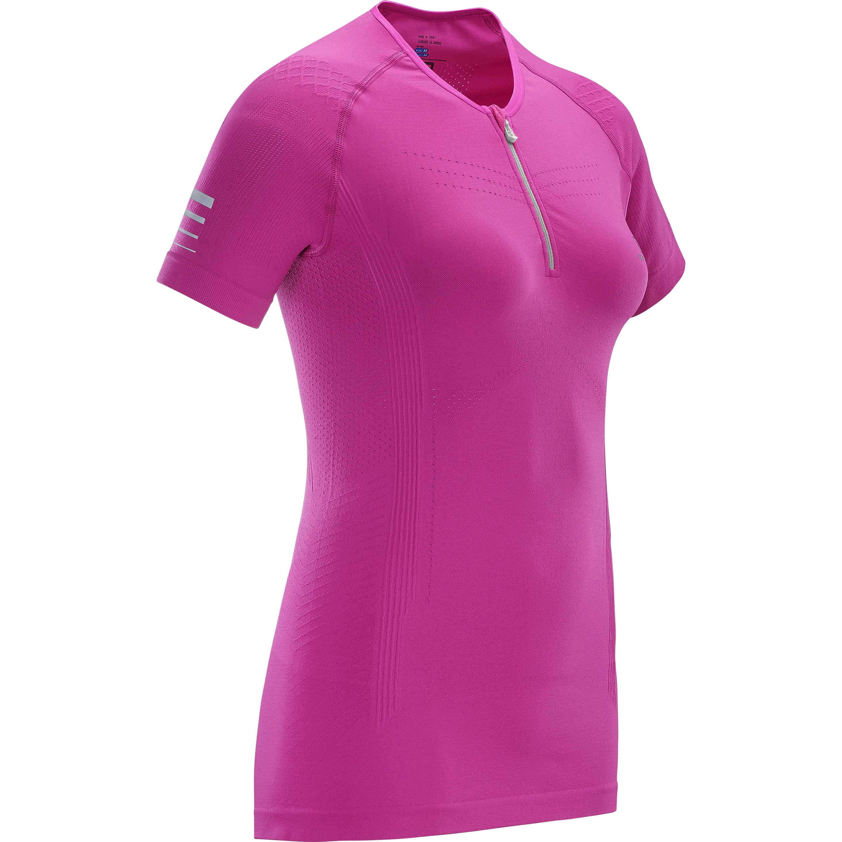 Salomon Women's Lightning Pro Short Sleeve Zip Tee Rose Violet | Buy Salomon Women's Lightning Pro Short Sleeve Zip Te