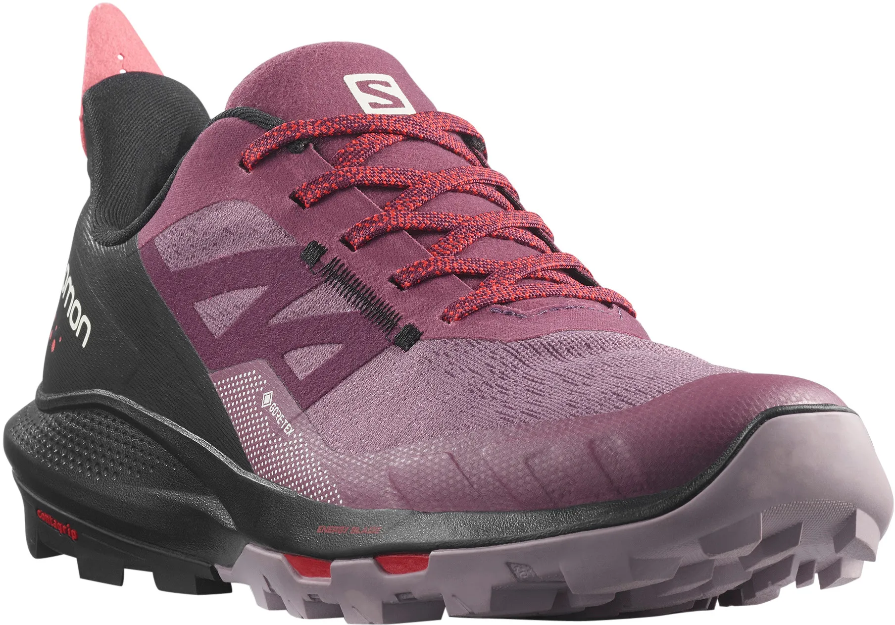 Salomon Women's Outpulse GORE-TEX Tulipwood/Black/Poppy Red | Buy Salomon Women's Outpulse GORE-TEX Tulipwood/Black/Po