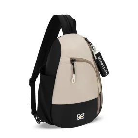 Sherpani Wayfarer Convertible Sling/Backpack con leche