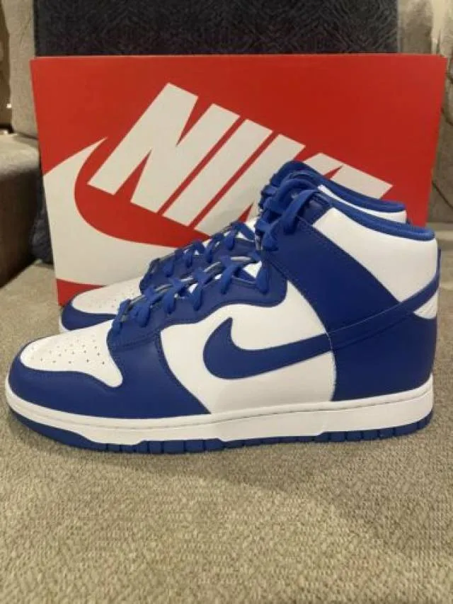 Size 12 - Nike Dunk High Game Royal 2021