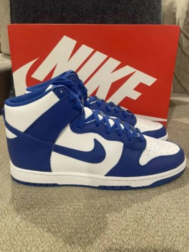 Size 12 - Nike Dunk High Game Royal 2021