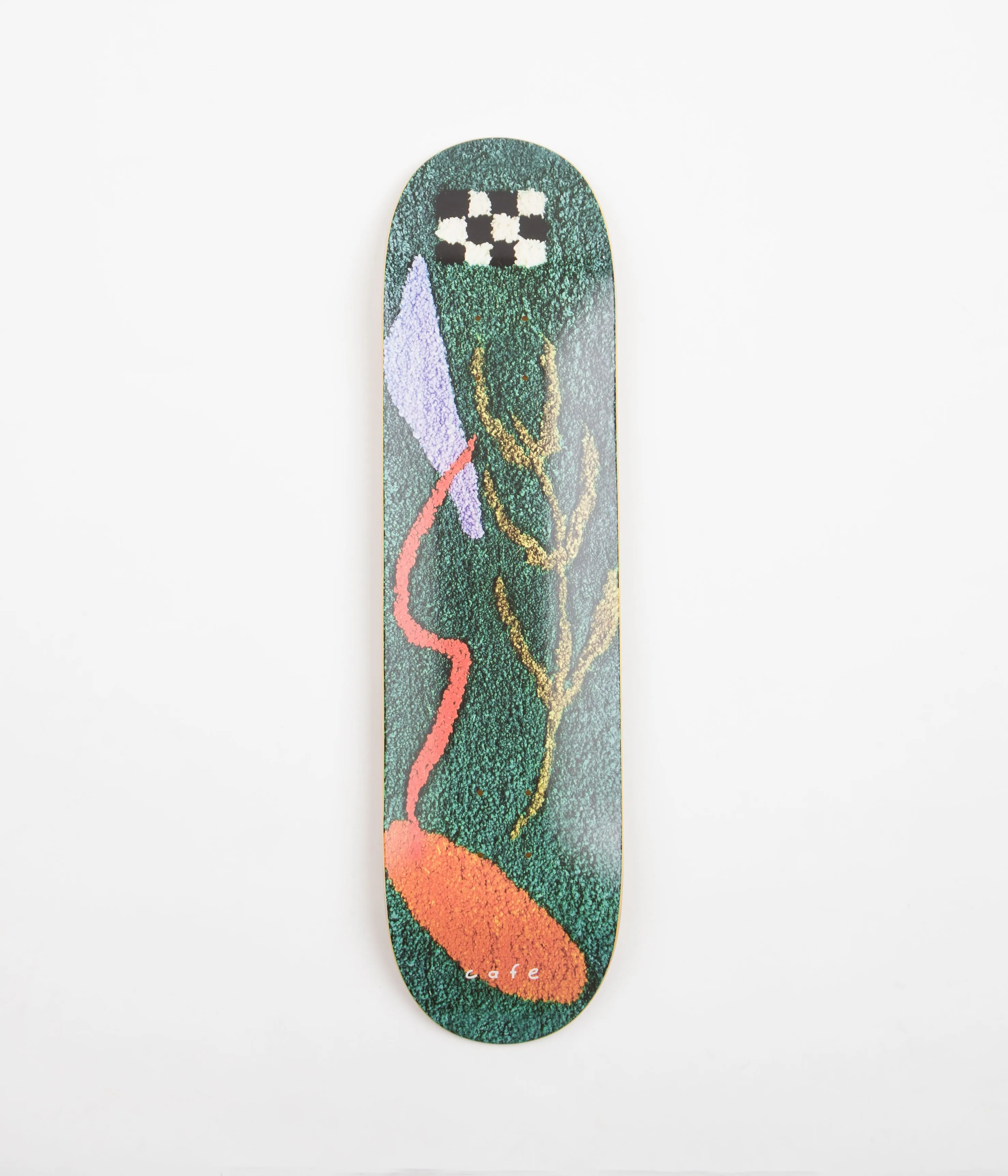 Skateboard Cafe April Deck - Dark Teal - 8.25