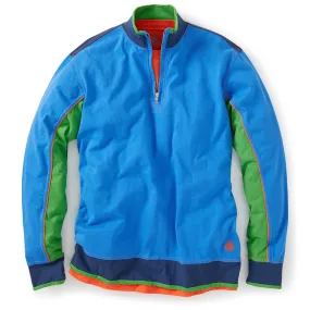 Slipstream Color-Block Quarter-Zip Pullover