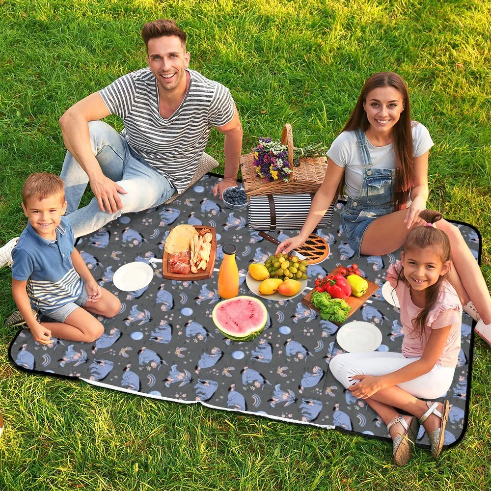 Thanks For Noticing Me Zipper Picnic Mat