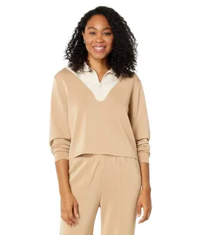 THRIVE SOCIETE Luxe 1/2 Zip Pullover Women's