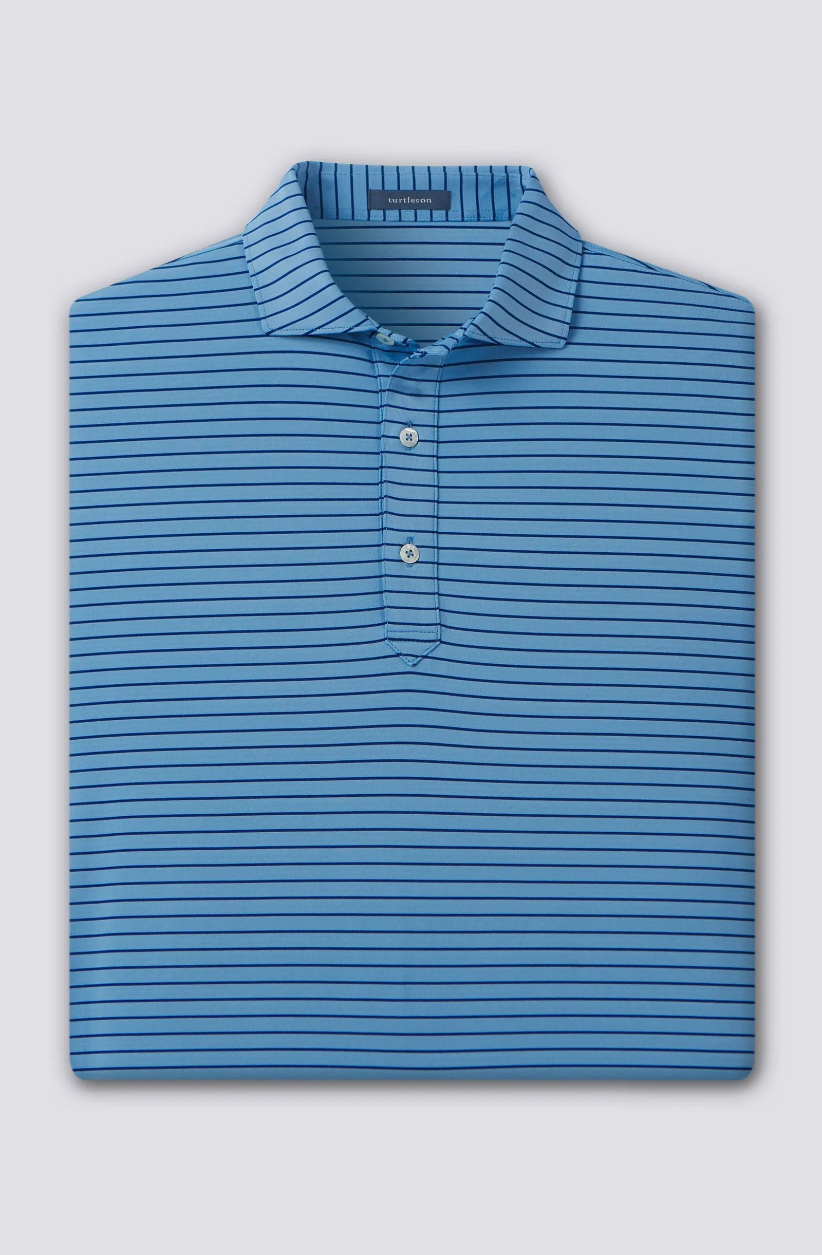 Trey Stripe Performance Polo