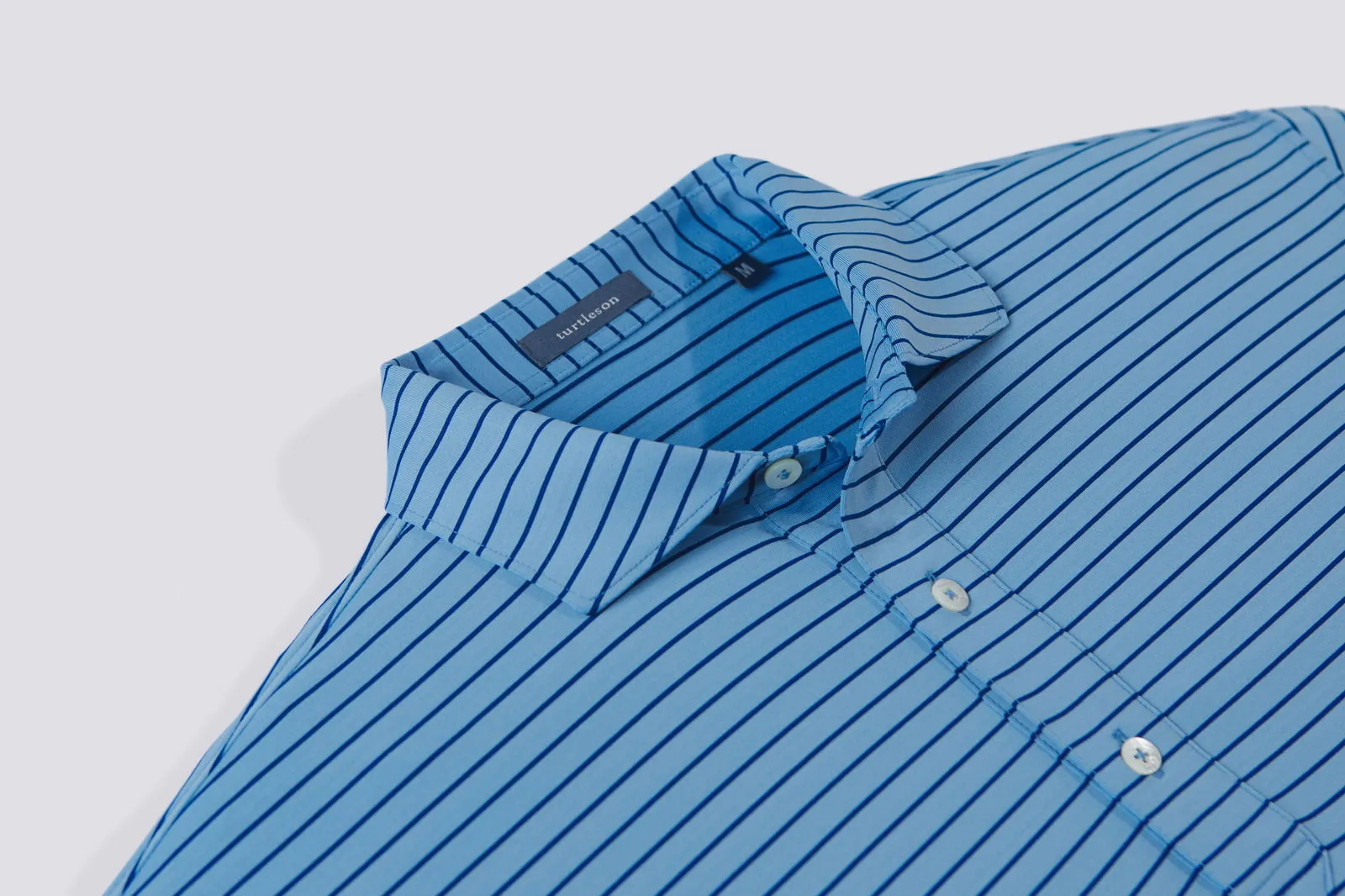 Trey Stripe Performance Polo